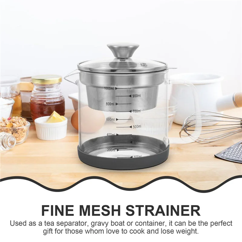 N04R 2X Food Strainer Nut Milk Bag Yogurt Strainer Stainless Steel Iced Tea Pitcher Juice Beverage Carafe With Scale
N04R 2X Food Strainer Nut Milk Bag Yogurt Strainer Stainless Steel Iced Tea Pitcher Juice Beverage Carafe With Scale