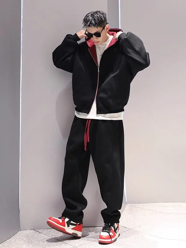 Повседневный спортивный комплект-двойка для мужчин и женщин, большие размеры, 300 пу (флис), простой дизайн, весна-осень, кардиган-худи, Jaet St...
Повседневный спортивный комплект-двойка для мужчин и женщин, большие размеры, 300 пу (флис), простой дизайн, весна-осень, кардиган-худи, Jaet St...