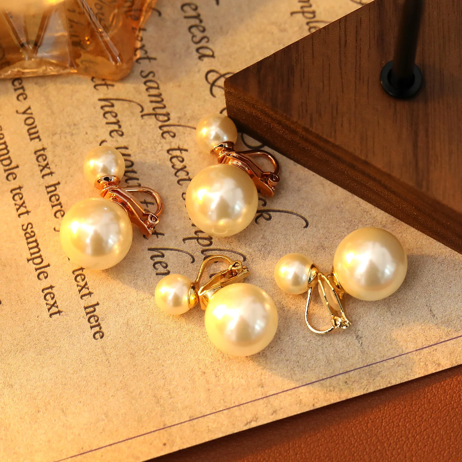 High Quality Natural Premium Pearl Clip Earrings Triangle Clip Earrings for Women Copper Plated 14K Gold Color Retaining Jewelry
High Quality Natural Premium Pearl Clip Earrings Triangle Clip Earrings for Women Copper Plated 14K Gold Color Retaining Jewelry