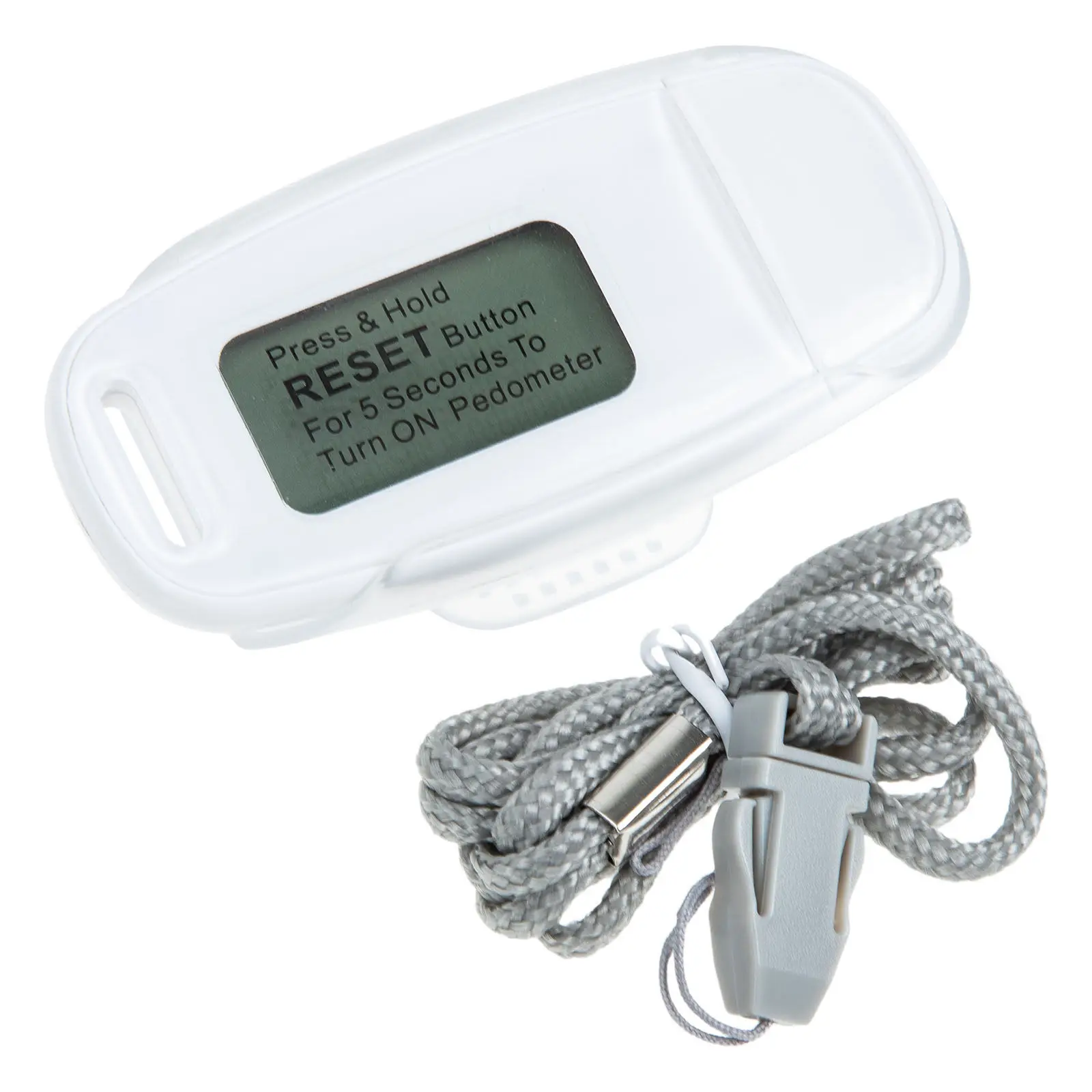 Набор из 1 шт. портативного шагомера с простым клипсовым креплением, точный, для спорта, прогулок на улице, с маленьким четким экраном
Набор из 1 шт. портативного шагомера с простым клипсовым креплением, точный, для спорта, прогулок на улице, с маленьким четким экраном