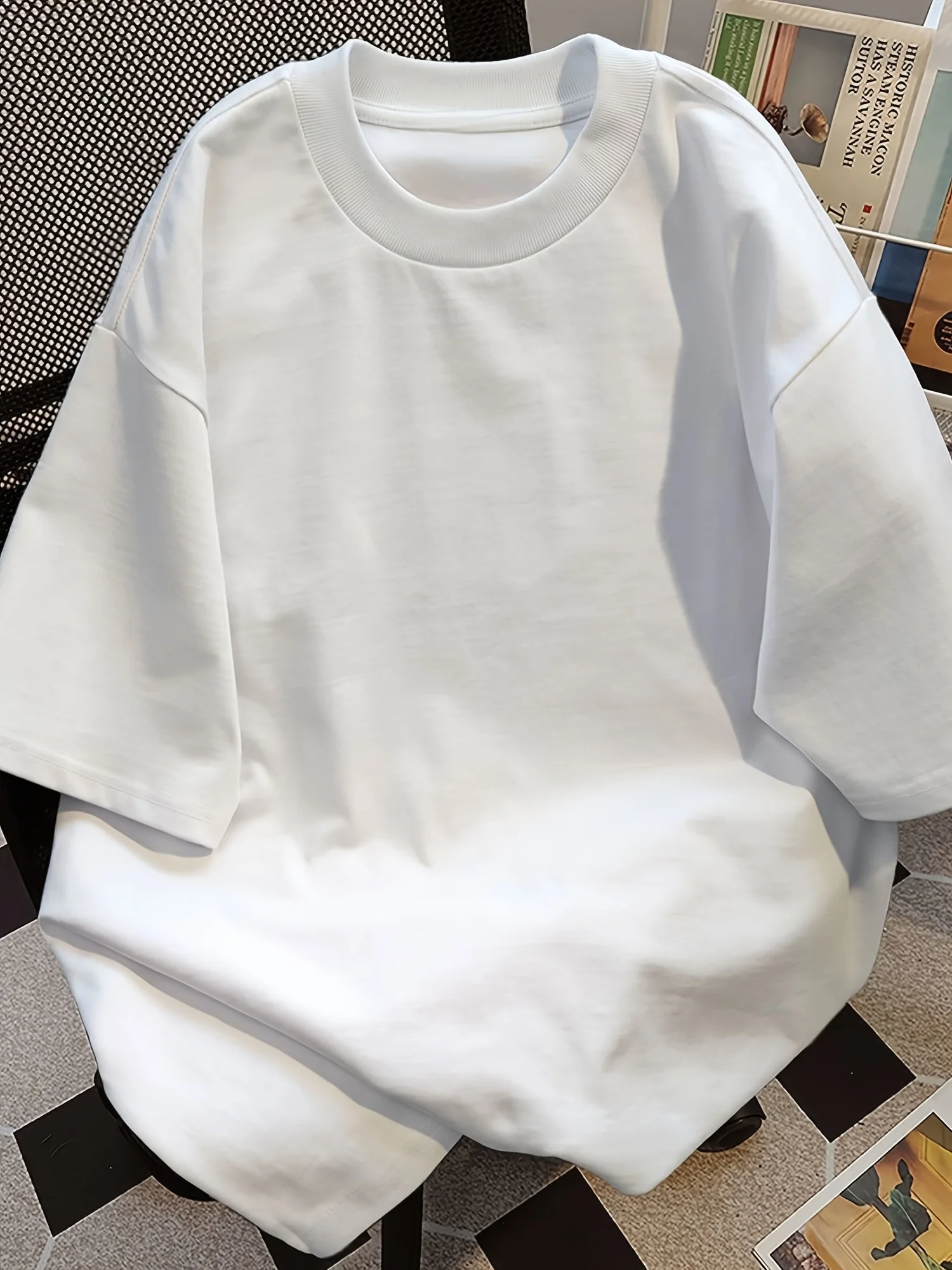 2026 Men's Pure Cotton T-shirt for Summer Casual Stylish Loose and Breathable Suitable for Everyday Wear and Sports
2026 Men's Pure Cotton T-shirt for Summer Casual Stylish Loose and Breathable Suitable for Everyday Wear and Sports