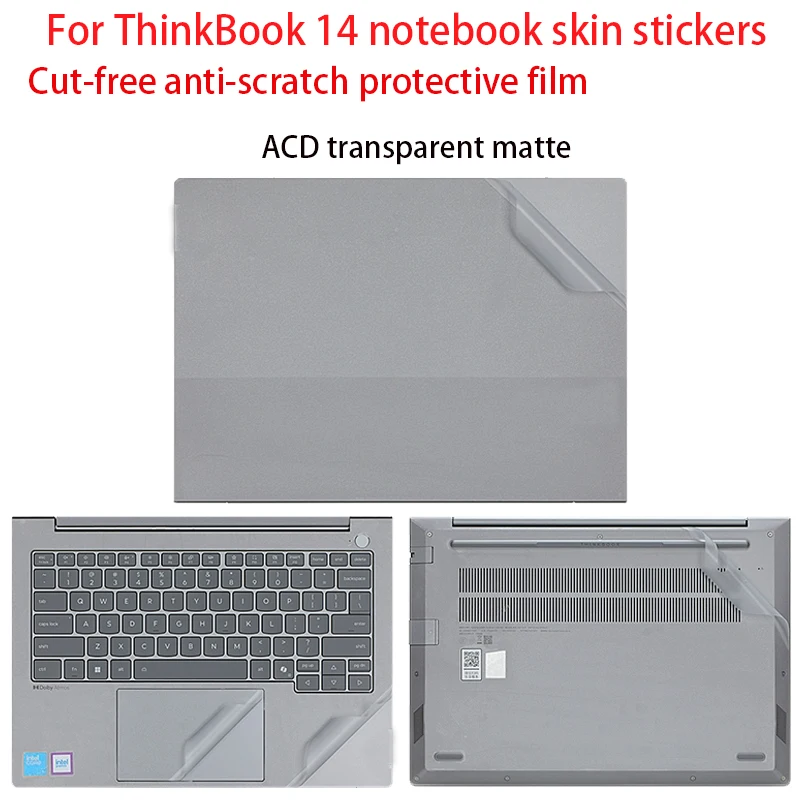 For ThinkBook 14 G8 IRH+ 2025 laptop skin sticker ThinkBook 14 G8 AHP computer body protective film ThinkBook 14 G8 IRL/Gen8 IAL
For ThinkBook 14 G8 IRH+ 2025 laptop skin sticker ThinkBook 14 G8 AHP computer body protective film ThinkBook 14 G8 IRL/Gen8 IAL