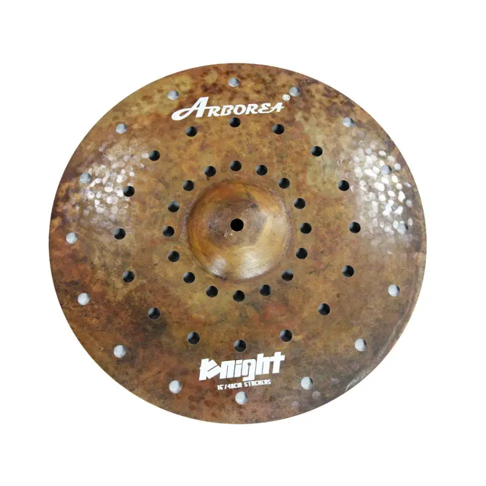 Arborea Knight Series 16 Inch Stacker Cymbal Hand Hammered Effect Cymbal For Drum Kit And Percussion
Arborea Knight Series 16 Inch Stacker Cymbal Hand Hammered Effect Cymbal For Drum Kit And Percussion