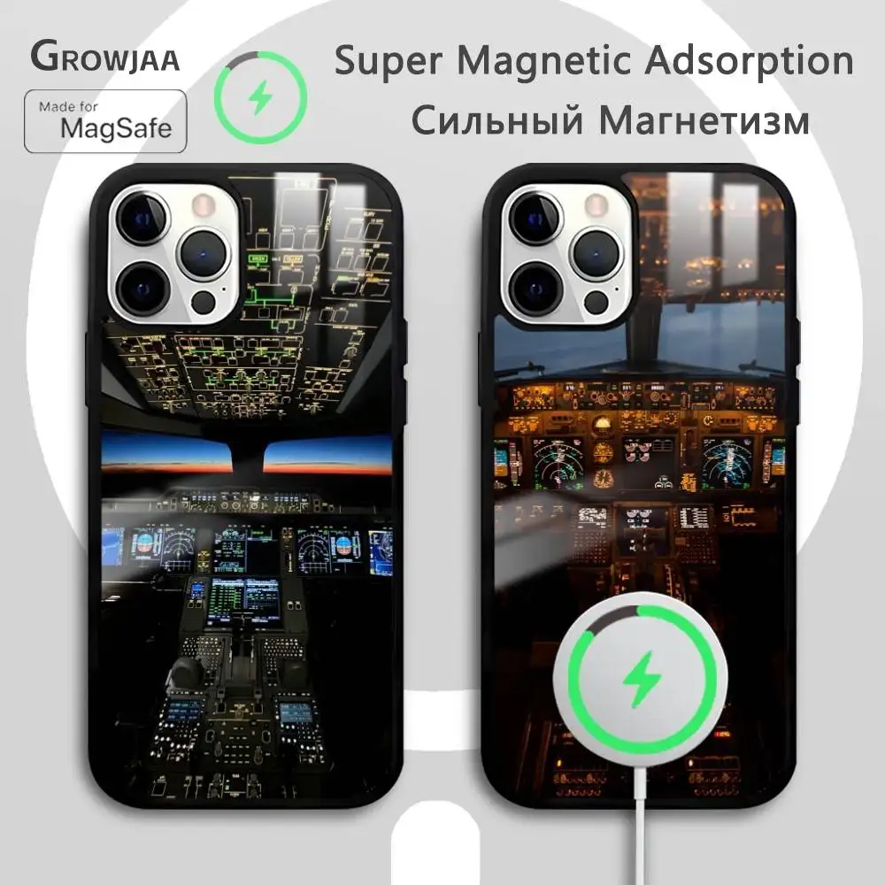 Aircraft Cockpit Instrument Panel Phone Case For IPhone 17 16 15 14 13 12 11 Pro Max Plus Mini Magsafe Wireless Magnetic Funda
Aircraft Cockpit Instrument Panel Phone Case For IPhone 17 16 15 14 13 12 11 Pro Max Plus Mini Magsafe Wireless Magnetic Funda