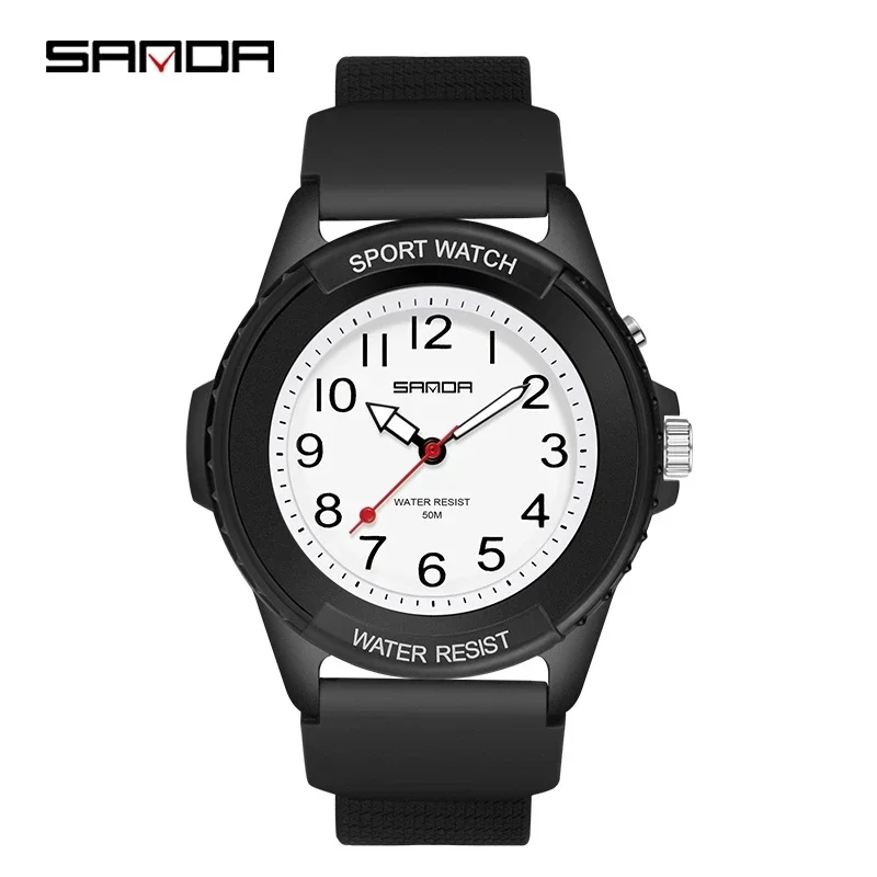 SANDA 6018 New Fashion Children Watches Sport Analog WristWatch Casual Students Waterproof Watch Gift Clock Reloj Mujer Dropship
SANDA 6018 New Fashion Children Watches Sport Analog WristWatch Casual Students Waterproof Watch Gift Clock Reloj Mujer Dropship