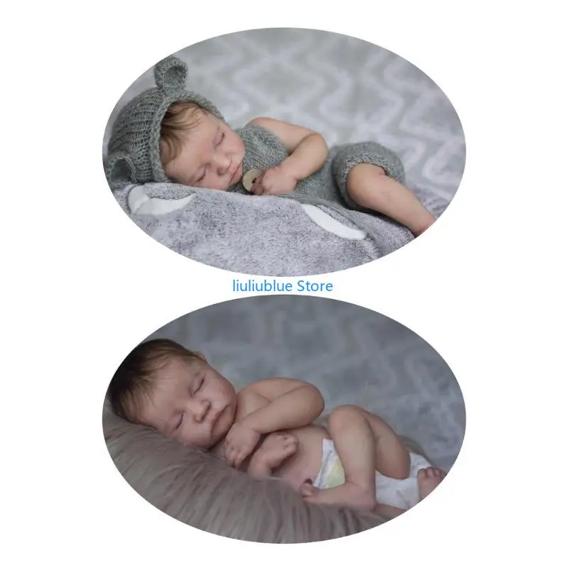 18-inch Reborns Baby Doll Newborn Boy Girl Realistic Sleeping Infant Soft Silicone Full Body Babies Toy Gift 62CF
18-inch Reborns Baby Doll Newborn Boy Girl Realistic Sleeping Infant Soft Silicone Full Body Babies Toy Gift 62CF