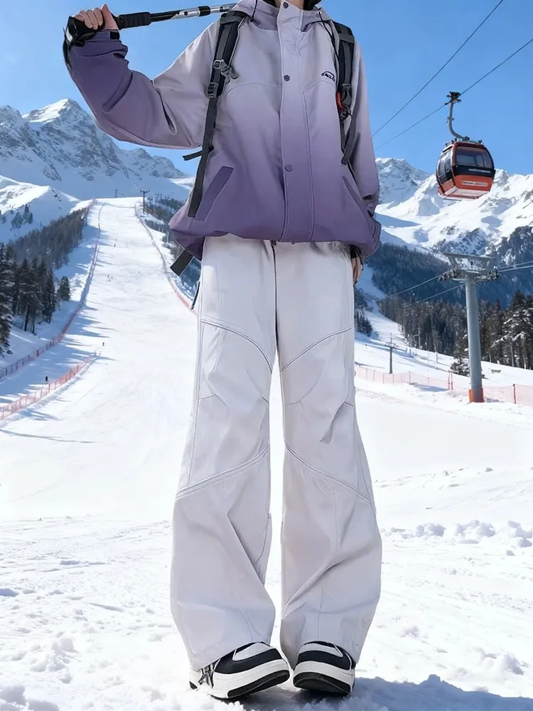 Extreme Cold Resistant Snow Skiing Pants Men's Women's Fce Lined Thiened Waterproof Windproof for -40 Deees Northeast
Extreme Cold Resistant Snow Skiing Pants Men's Women's Fce Lined Thiened Waterproof Windproof for -40 Deees Northeast