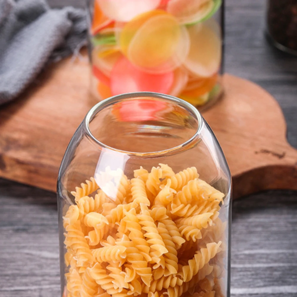 1200 ML Sealed Cans Borosilicate Food Storage Jar Glass Storage Container Grain Container Cork Lid Kitchen Bottle Canister
1200 ML Sealed Cans Borosilicate Food Storage Jar Glass Storage Container Grain Container Cork Lid Kitchen Bottle Canister