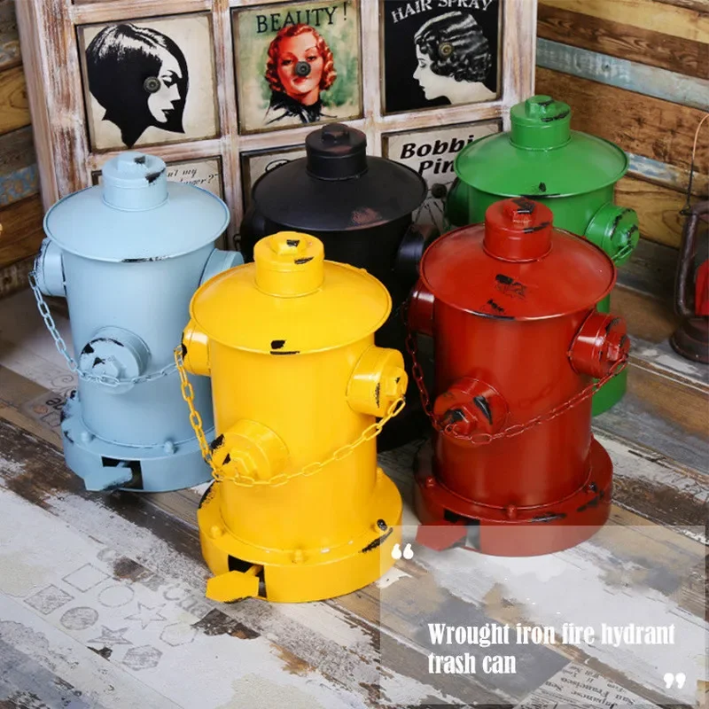 American retro trash can creative industrial wind wrought iron old pedal hydrant trash can decorative ornaments WF5151016
American retro trash can creative industrial wind wrought iron old pedal hydrant trash can decorative ornaments WF5151016