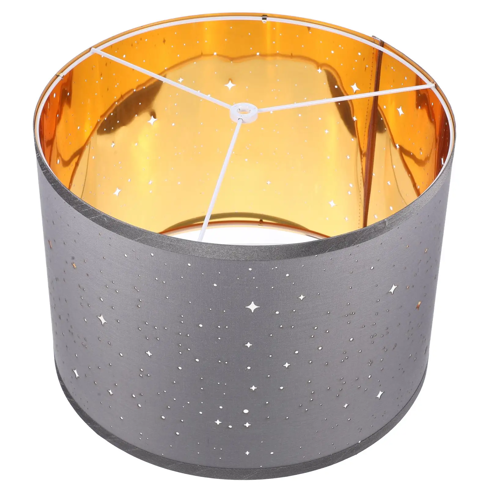 Semi circular Sky Lampshade Table Drum Large Fabric Cloth Light Shade Simple Color Strong Structure Practical Longtime
Semi circular Sky Lampshade Table Drum Large Fabric Cloth Light Shade Simple Color Strong Structure Practical Longtime