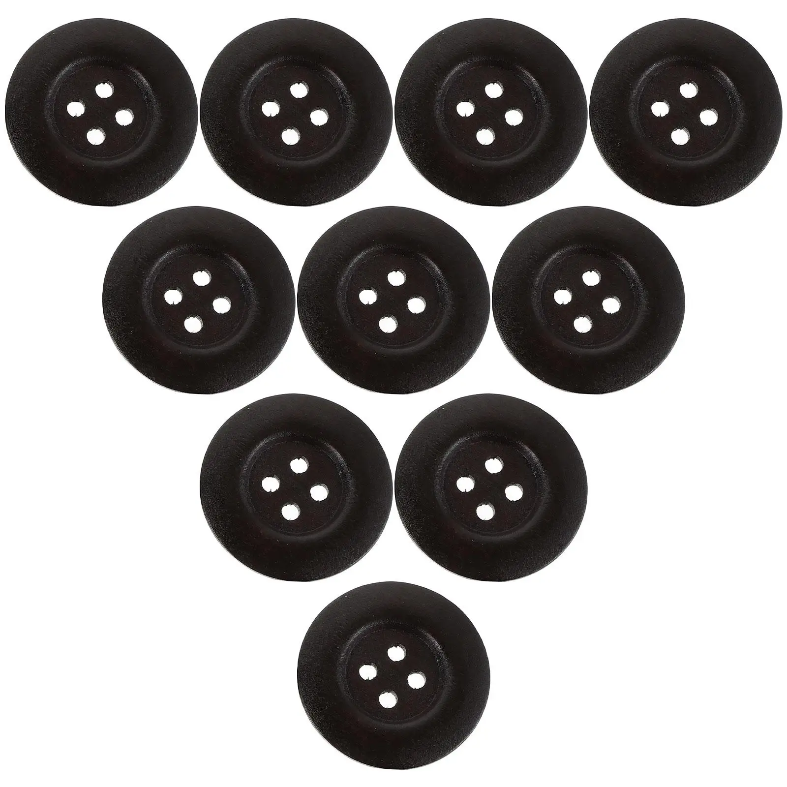 10 PCS Round Edge Coat Buttons Simple Looking Sewing for Weave Decorative 4 Holes Bamboo Wooden Four
10 PCS Round Edge Coat Buttons Simple Looking Sewing for Weave Decorative 4 Holes Bamboo Wooden Four