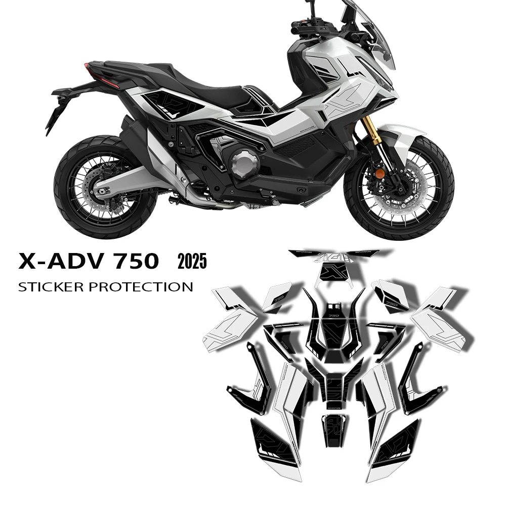 3D Resin Decal Motorcycle Accessories Fuel tank pad Protection Sticker Waterproof Anti-scratch For Honda X-ADV XADV 750 2025
3D Resin Decal Motorcycle Accessories Fuel tank pad Protection Sticker Waterproof Anti-scratch For Honda X-ADV XADV 750 2025