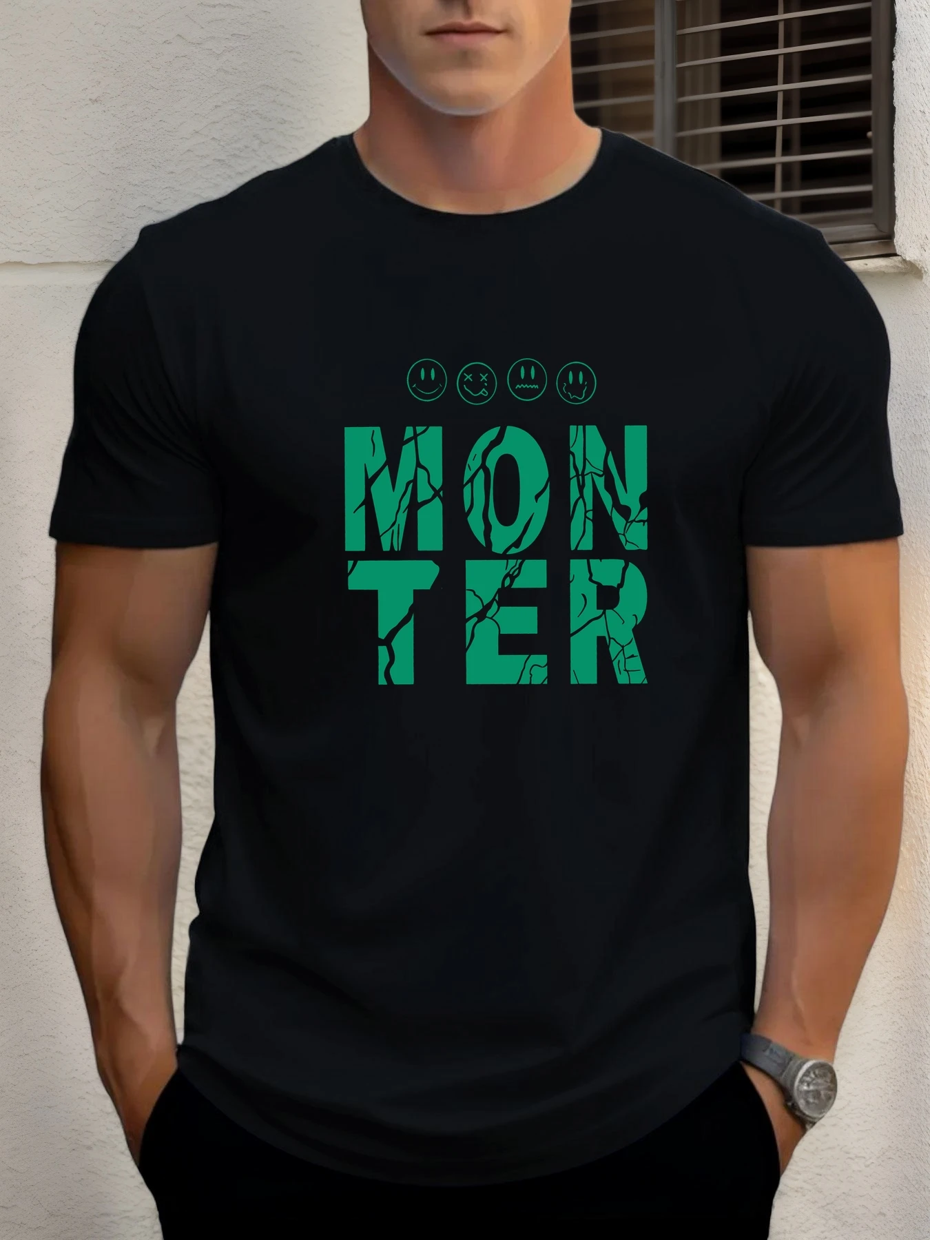 2025 New Monster Emoji Graphic T-Shirt Men 100% Cotton Round Neck Retro Summer Casual Breathable Streetwear Top
2025 New Monster Emoji Graphic T-Shirt Men 100% Cotton Round Neck Retro Summer Casual Breathable Streetwear Top