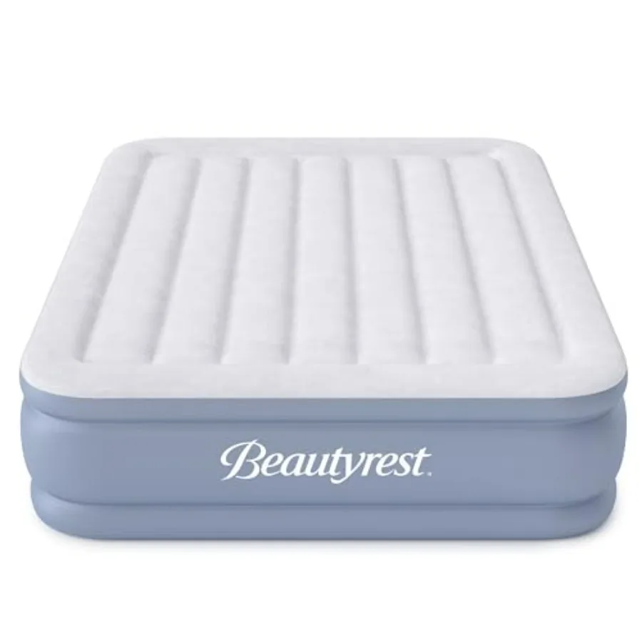 Full Size Air Mattress for Guests and Camping: Hi-Loft Vertical Beam Construction, Puncture Resistant Vinyl, Edge Support, Exte
Full Size Air Mattress for Guests and Camping: Hi-Loft Vertical Beam Construction, Puncture Resistant Vinyl, Edge Support, Exte
