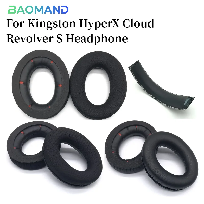 Ear Pads For Kingston HyperX Cloud Revolver S Headphones Replacement Foam Earmuffs Cushion Headset Covers Sponge Leather Foam
Ear Pads For Kingston HyperX Cloud Revolver S Headphones Replacement Foam Earmuffs Cushion Headset Covers Sponge Leather Foam