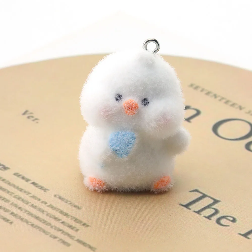 10pcs Flocking Resin Duck Doll Cartoon Pendant Small Pendant DIY Keychain Schoolbag Jewelry Accessories
10pcs Flocking Resin Duck Doll Cartoon Pendant Small Pendant DIY Keychain Schoolbag Jewelry Accessories