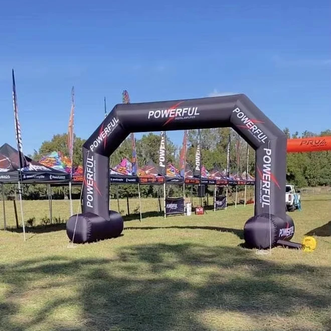 Custom Inflatable Arches with Start & Finish Line Banners and Powerful Blower Inflatable Archway for Race Outdoor Advertising
Custom Inflatable Arches with Start & Finish Line Banners and Powerful Blower Inflatable Archway for Race Outdoor Advertising