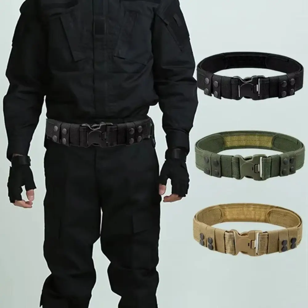 Multi-function Quick Release Men Belt Breathable Plastic Buckle Canvas Waistband Durale Unisex Marine Corps Duty Belt Outdoor
Multi-function Quick Release Men Belt Breathable Plastic Buckle Canvas Waistband Durale Unisex Marine Corps Duty Belt Outdoor
