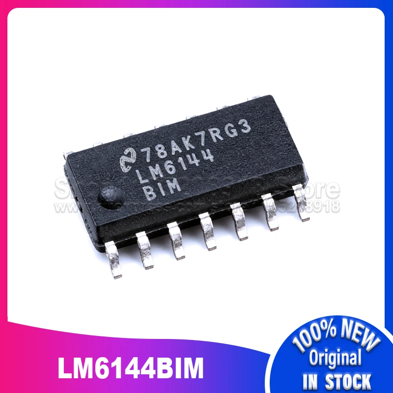 50PCS/LOT LM6144 LM6144BIM SOP14 100% New Spot stock
50PCS/LOT LM6144 LM6144BIM SOP14 100% New Spot stock