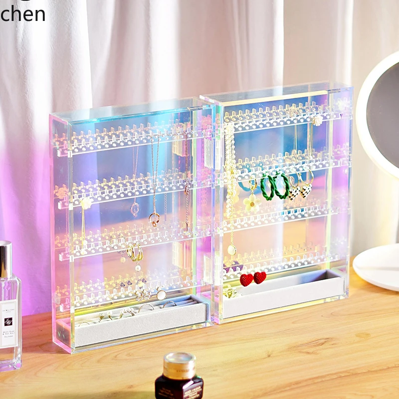 CP wind transparent acrylic anti-oxidation earrings, stud earrings, necklace, jewelry storage box, jewelry box.
CP wind transparent acrylic anti-oxidation earrings, stud earrings, necklace, jewelry storage box, jewelry box.