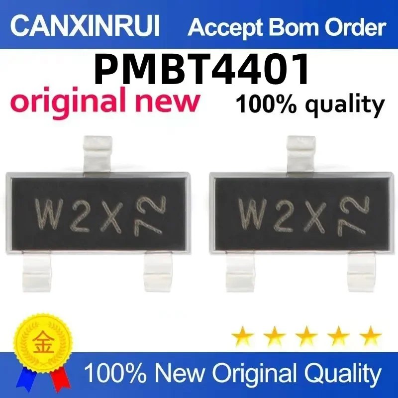 (5-100 pieces)Brand new spot PMBT4401 printing wire W2X SOT-23
(5-100 pieces)Brand new spot PMBT4401 printing wire W2X SOT-23