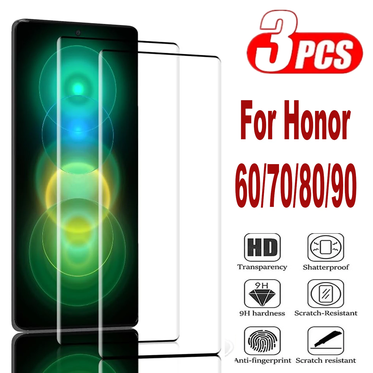 For Huawei Honor 60 70 90,2/4Pcs Curved Four Sides Glue 3Pcs Tempered Glass HD Screen Protector
For Huawei Honor 60 70 90,2/4Pcs Curved Four Sides Glue 3Pcs Tempered Glass HD Screen Protector