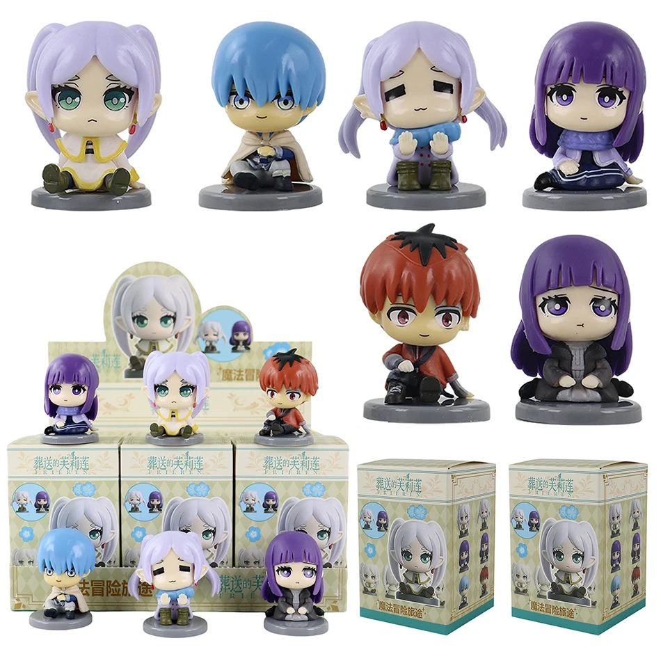 Frieren: Beyond Journey's End Anime Figure Frieren Fern Sitting Blind Box Cute Peripheral Handmade Desktop Ornament Doll Gifts
Frieren: Beyond Journey's End Anime Figure Frieren Fern Sitting Blind Box Cute Peripheral Handmade Desktop Ornament Doll Gifts