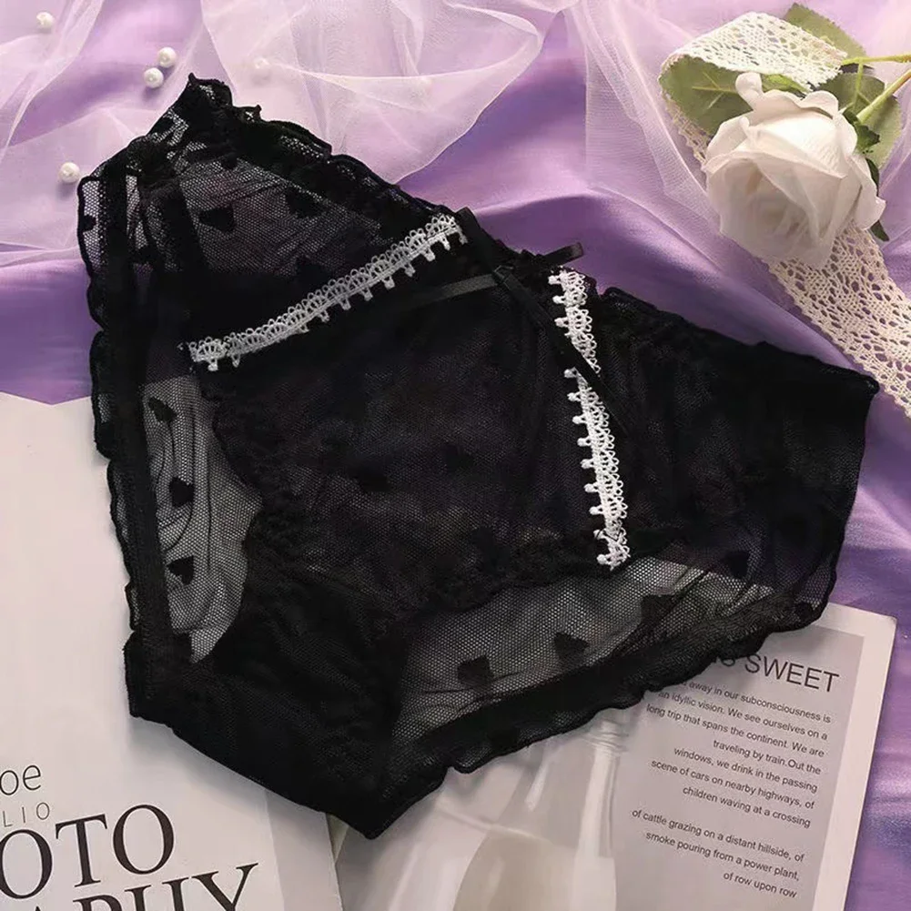 Lace Briefs Women Panty For Daily For Holiday Brand New Heart Pattern Moderate Elasticity Spring Summer Autumn Winter
Lace Briefs Women Panty For Daily For Holiday Brand New Heart Pattern Moderate Elasticity Spring Summer Autumn Winter