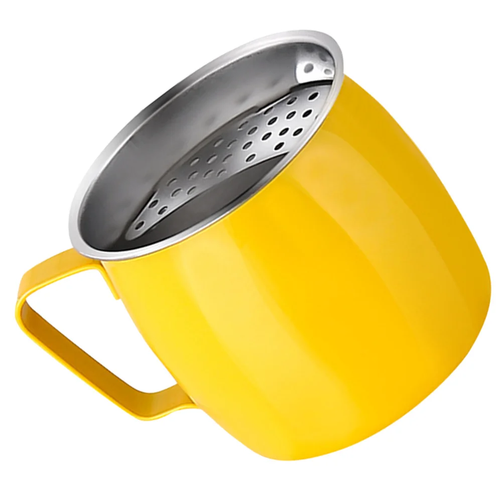 Stainless Steel Tea Cup Heat Resistant Handle Design Smooth Surface Fine Workmanship Multi-Functional Home Office Tea
Stainless Steel Tea Cup Heat Resistant Handle Design Smooth Surface Fine Workmanship Multi-Functional Home Office Tea