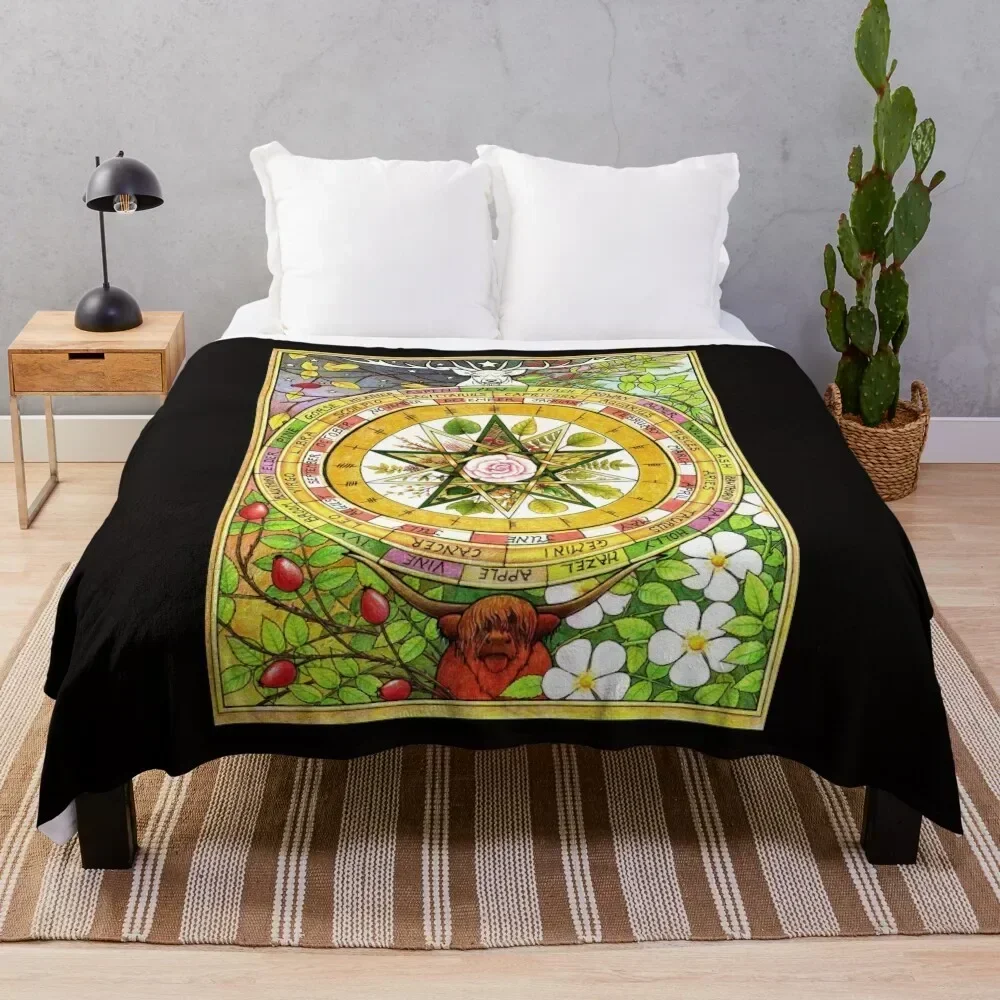 The Ogham Grove (full colour) Throw Blanket Soft Sherpa Fleece Warm Blanket for Winter
The Ogham Grove (full colour) Throw Blanket Soft Sherpa Fleece Warm Blanket for Winter