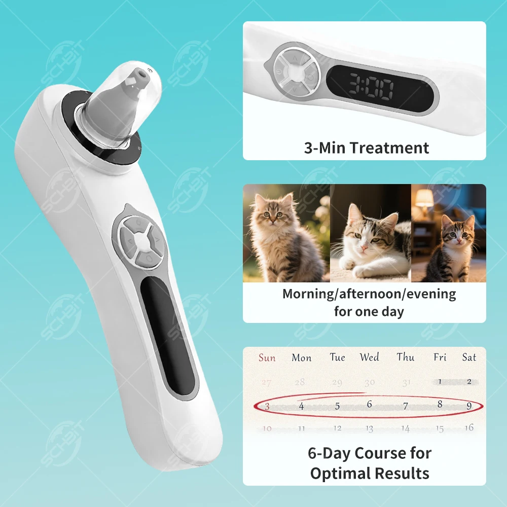 Cat Dog Ear Canal Therapy Cleaning Device Pet Ozone Earwax Cleaner for Itch Relief Odor Removal
Cat Dog Ear Canal Therapy Cleaning Device Pet Ozone Earwax Cleaner for Itch Relief Odor Removal