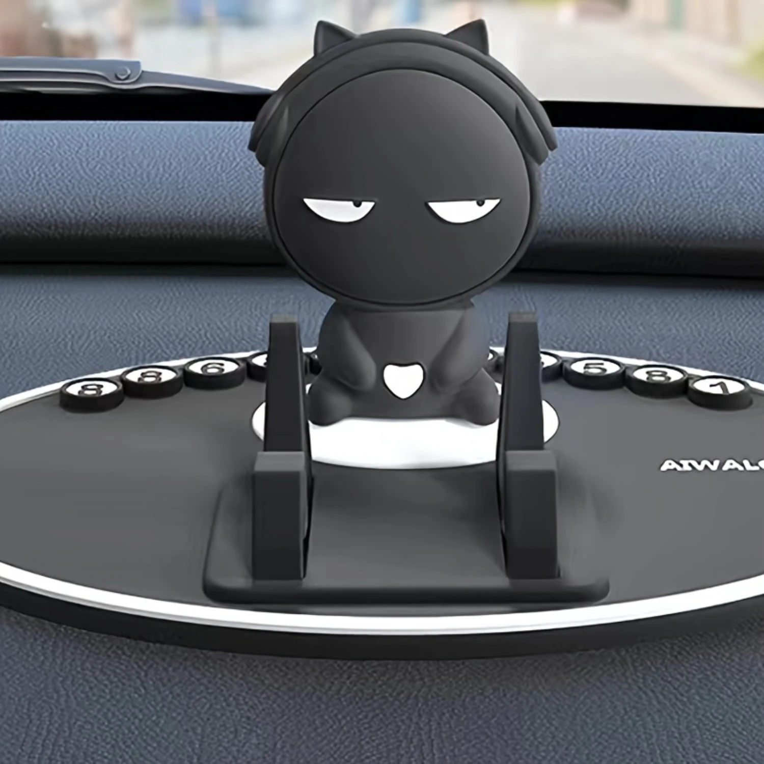 Silicone Car Dashboard Phone Holder, Non-Slip Vehicle Mount, Universal Fit Cell Phone Stand for Car, Uncharged Grip - Without Ba
Silicone Car Dashboard Phone Holder, Non-Slip Vehicle Mount, Universal Fit Cell Phone Stand for Car, Uncharged Grip - Without Ba