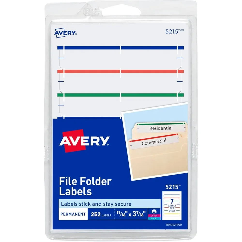 File Folder Labels 4x6 Sheets Easy Peel Assorted Print Handwrite 2 3 x 3 7 16 252 Count
File Folder Labels 4x6 Sheets Easy Peel Assorted Print Handwrite 2 3 x 3 7 16 252 Count