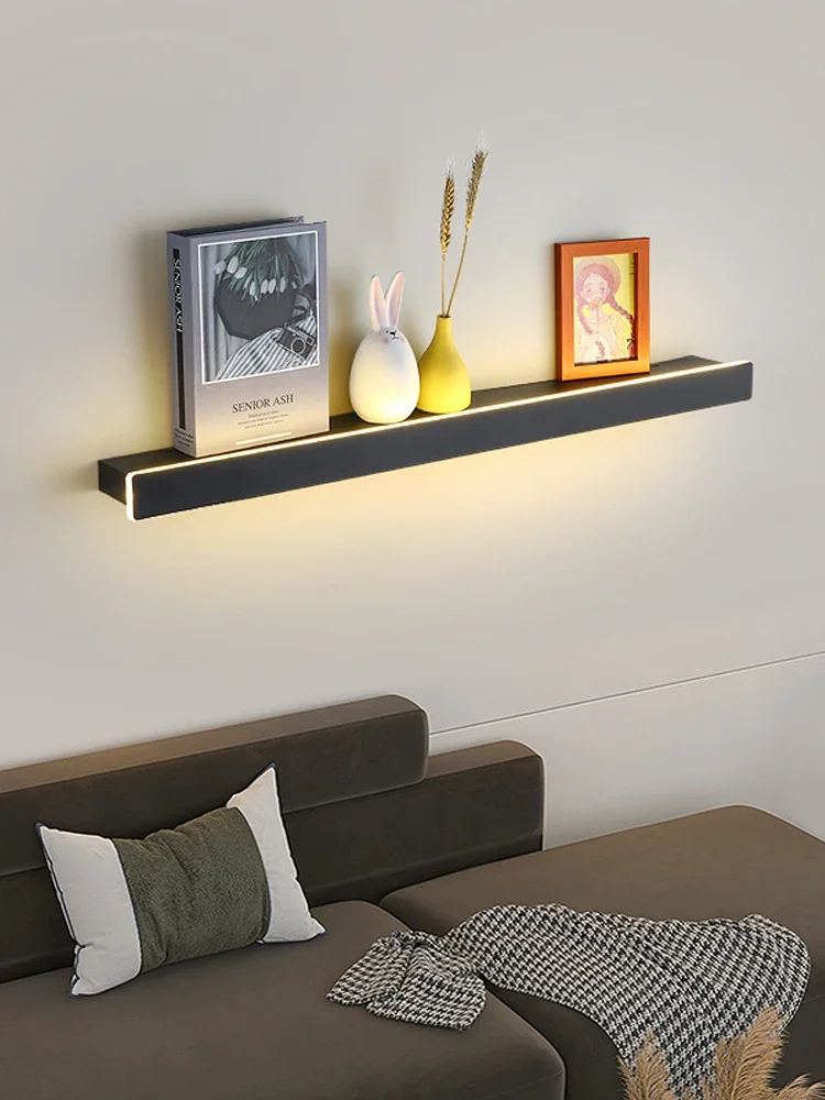 Self-Contained Switch Wall Lamp Bedroom Bedside Supporter Lamp Strip Minimalist Line Living Room One-Word Sofa Wall Light Bulb
Self-Contained Switch Wall Lamp Bedroom Bedside Supporter Lamp Strip Minimalist Line Living Room One-Word Sofa Wall Light Bulb