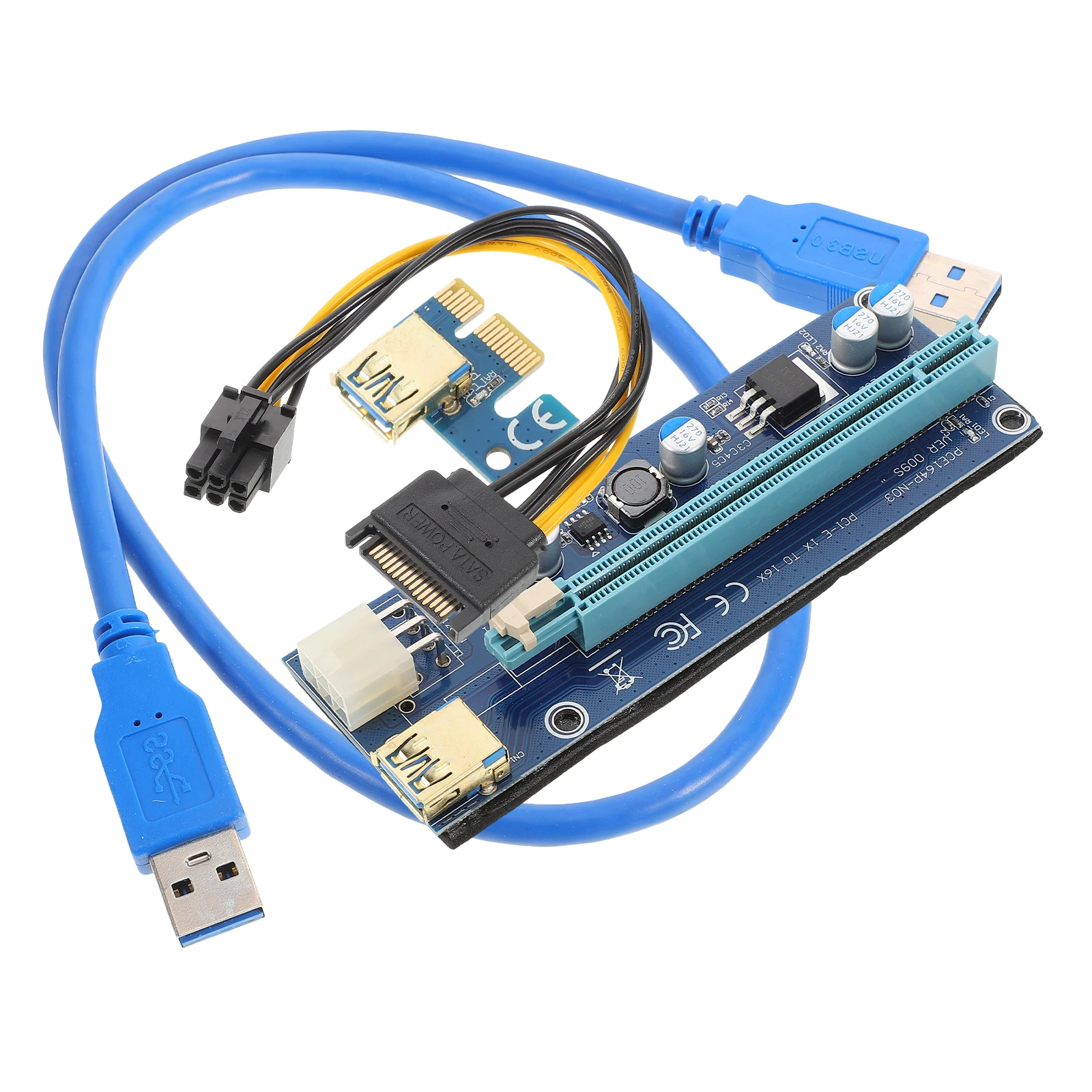 Graphics Card Extension Cable PCIe Adapter 1X to 16X High Speed Stable Connection Power Cord USB Computer Monitor Surge
Graphics Card Extension Cable PCIe Adapter 1X to 16X High Speed Stable Connection Power Cord USB Computer Monitor Surge