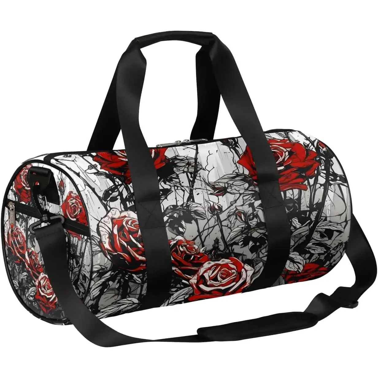 Сумка-дафл Thorn Roses Flower для путешествий, спортивная сумка для женщин и мужчин, легкая дорожная сумка для занятий спортом, поездок в спортзал и отдыха на выходные
Сумка-дафл Thorn Roses Flower для путешествий, спортивная сумка для женщин и мужчин, легкая дорожная сумка для занятий спортом, поездок в спортзал и отдыха на выходные