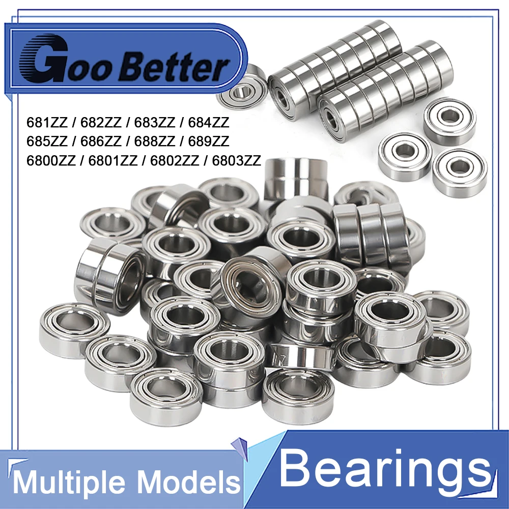 4pcs Miniature ball Bearings 1x3x1 2x5x2.3 3x7x3 4x9x4 5x11x4 6x13x5 8x16x5 9x17x5 10x19x5 12x21x5 15x24x5mm RC Car Bearing set
4pcs Miniature ball Bearings 1x3x1 2x5x2.3 3x7x3 4x9x4 5x11x4 6x13x5 8x16x5 9x17x5 10x19x5 12x21x5 15x24x5mm RC Car Bearing set