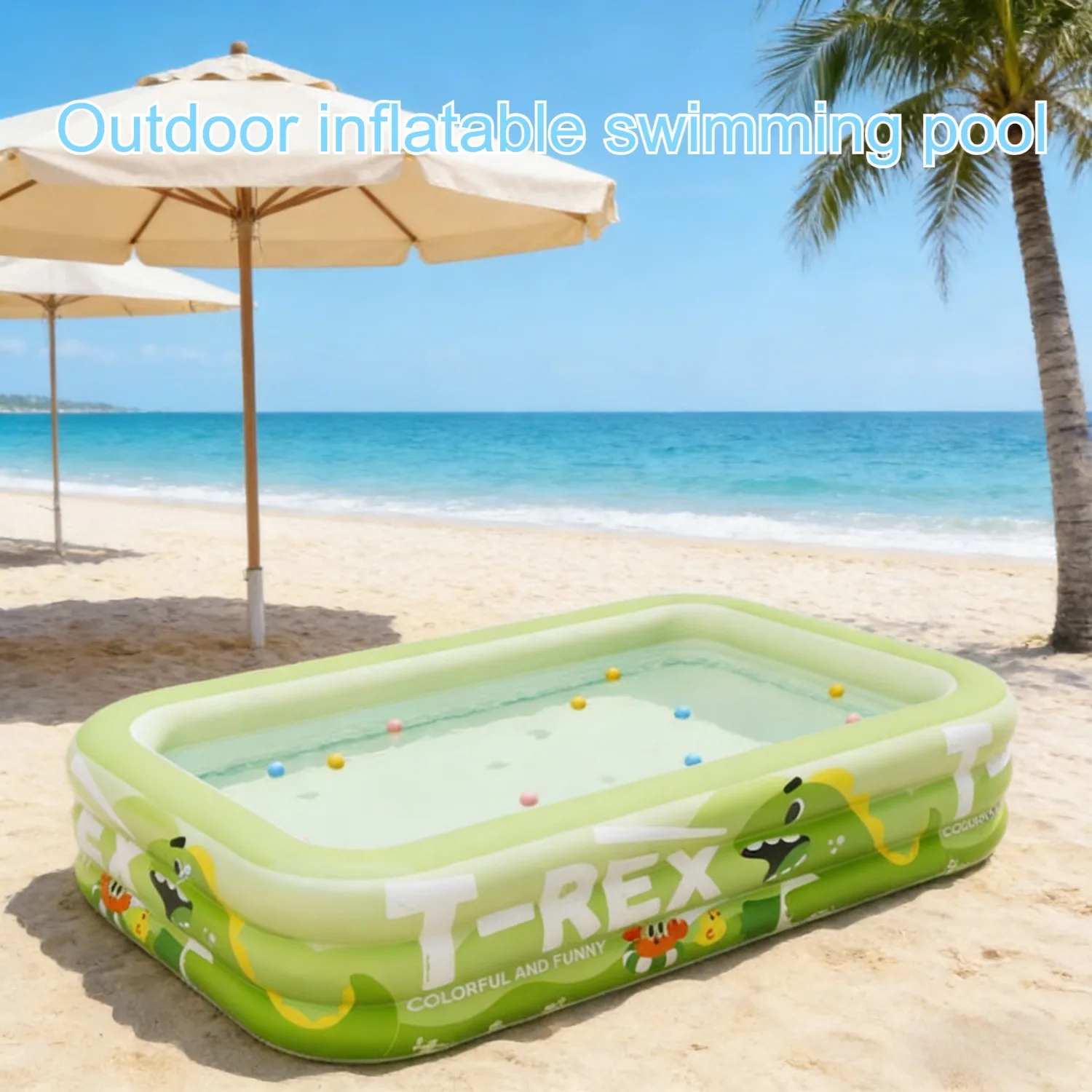 Multi-sized outdoor inflatable swimming pool, portable storage pool, suitable for both men and women in the family
Multi-sized outdoor inflatable swimming pool, portable storage pool, suitable for both men and women in the family