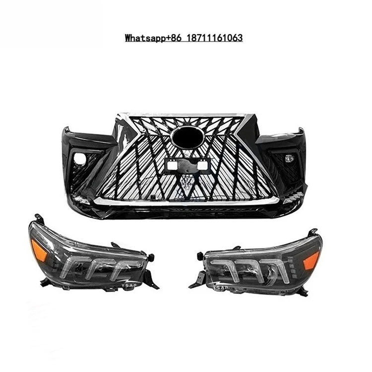 Factory Price Auto Body Parts 2016 Hilux LX Style Body Kit
Factory Price Auto Body Parts 2016 Hilux LX Style Body Kit