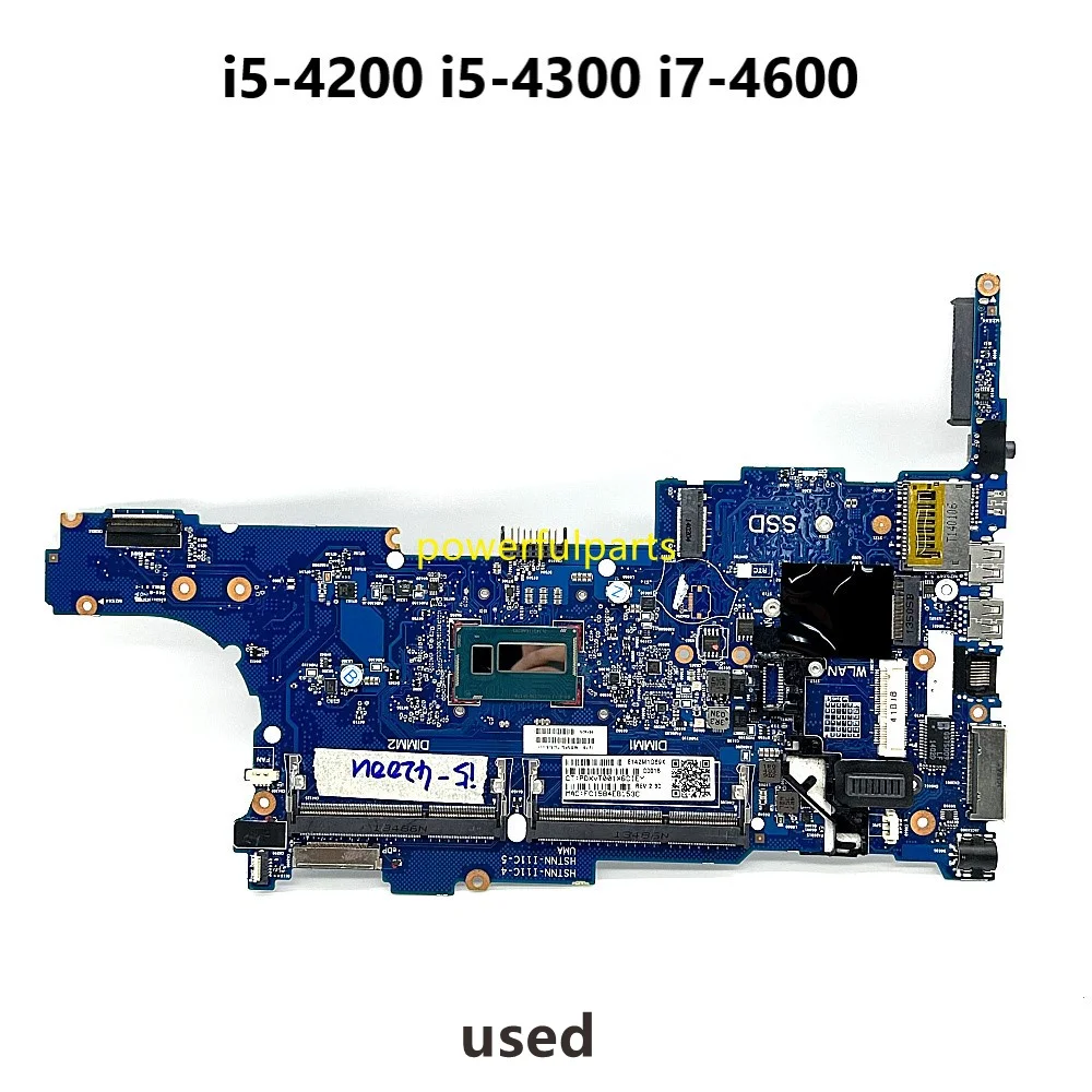 For Hp EliteBook 840 G1 850 G1 Motherboard i5-4200 i5-4300 i7-4600 Cpu 730808-001 6050A2560201-MB-A03 Used Working Good
For Hp EliteBook 840 G1 850 G1 Motherboard i5-4200 i5-4300 i7-4600 Cpu 730808-001 6050A2560201-MB-A03 Used Working Good