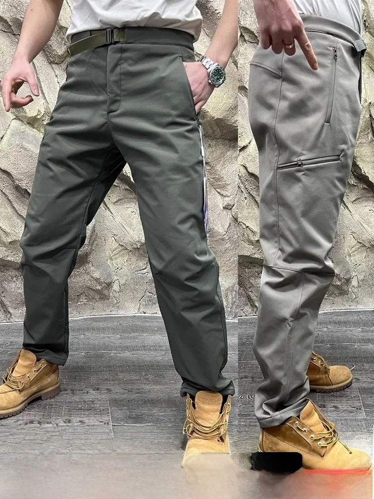 Уличные мужские водонепроницаемые мягкие брюки на подкладке, теплые бархатные повседневные брюки с 3D вырезом Cosite, осенне-зимние повседневные брюки
Уличные мужские водонепроницаемые мягкие брюки на подкладке, теплые бархатные повседневные брюки с 3D вырезом Cosite, осенне-зимние повседневные брюки