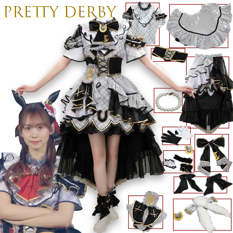 BPretty Derby 6EVENT The New Frontier All New Outfits Cosplay Costume Anime Character Outfit Lolita Party Dress Fairy Style
BPretty Derby 6EVENT The New Frontier All New Outfits Cosplay Costume Anime Character Outfit Lolita Party Dress Fairy Style