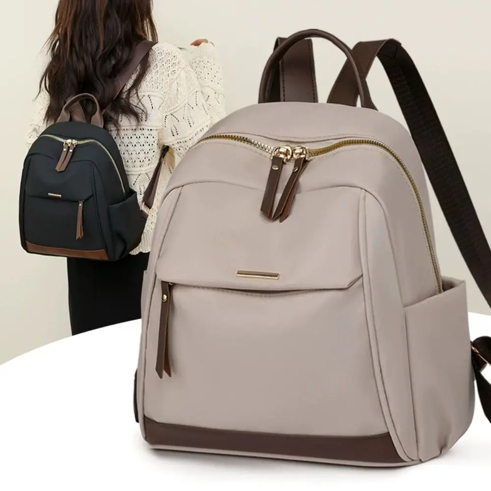 Simple Canvas Nylon Backpack Large Capacity Lightweight Women Backpack Korean Style Waterproof Oxford Shoulder Bag Shopping
Simple Canvas Nylon Backpack Large Capacity Lightweight Women Backpack Korean Style Waterproof Oxford Shoulder Bag Shopping