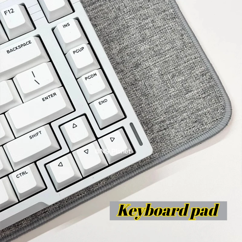 Cotton and Linen Keyboard Pad Thickening Shock Absorption and Noise Reduction Custom60%-80%Mechanical Keyboard Typing Silent Pad
Cotton and Linen Keyboard Pad Thickening Shock Absorption and Noise Reduction Custom60%-80%Mechanical Keyboard Typing Silent Pad