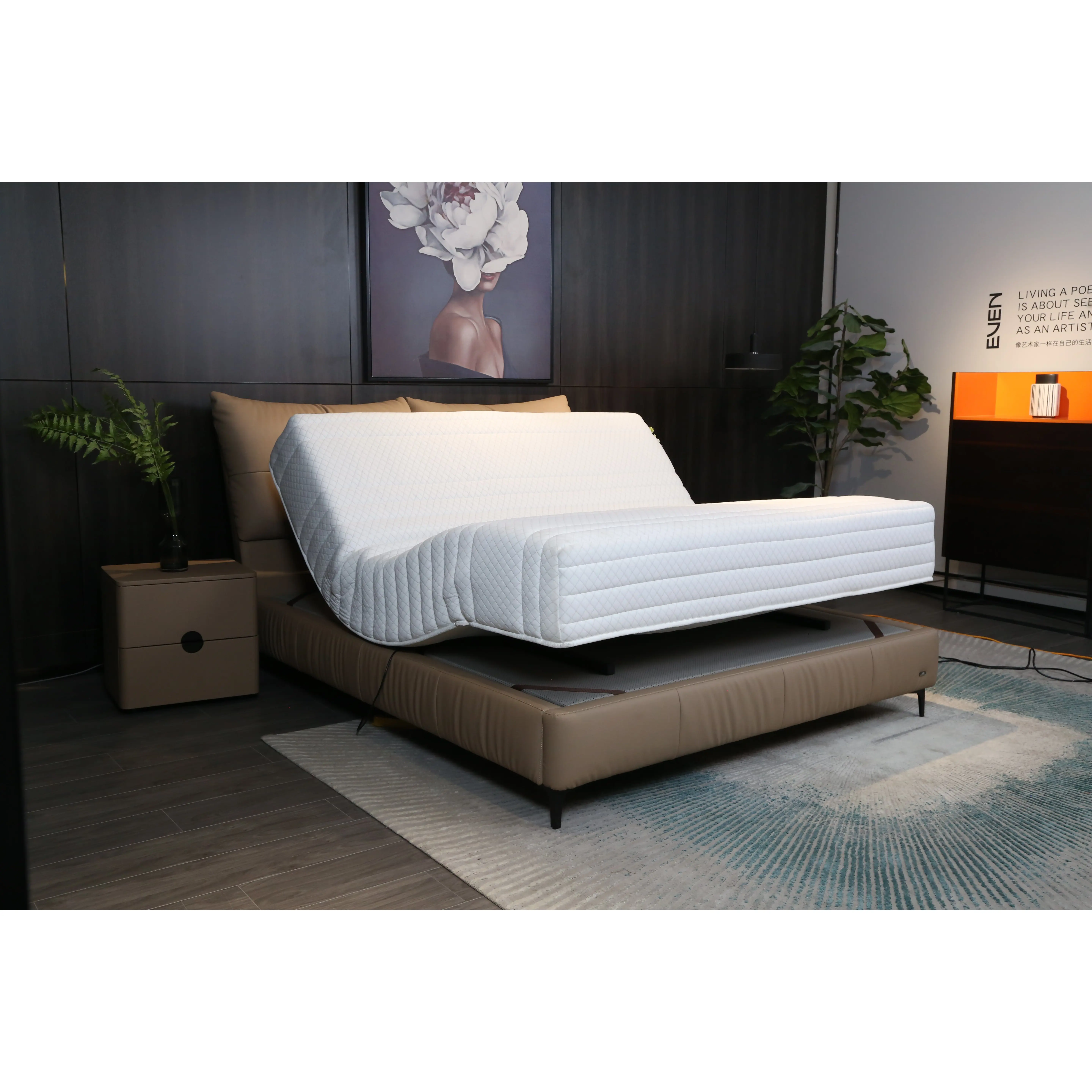 Factory Manufacture Modern Electric Remote Control Breathable Smart Mattress Adjustable for Bedroom Hotel School Hospital Use
Factory Manufacture Modern Electric Remote Control Breathable Smart Mattress Adjustable for Bedroom Hotel School Hospital Use