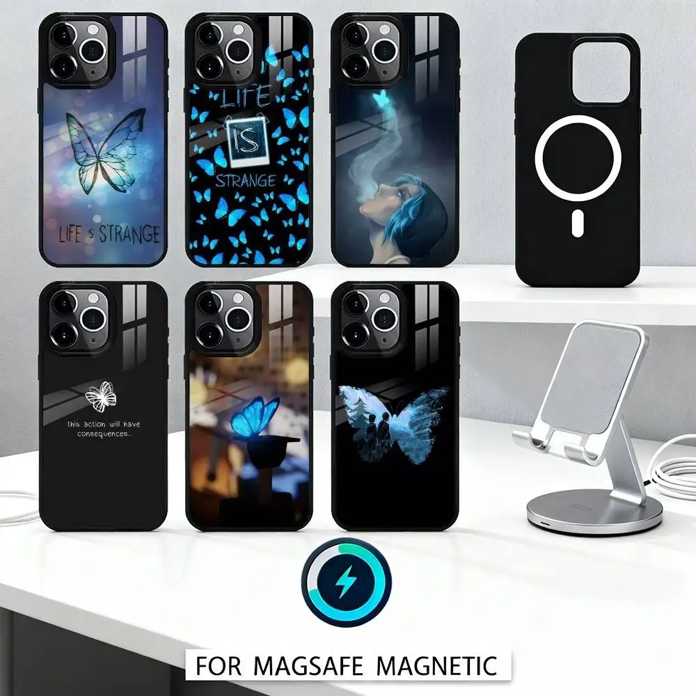 Blue-Game Life Is Strange Phone Case Magnetic For iPhone17 16 15 14 13 12 Pro Max For Magsafe Wireless Charging Cover
Blue-Game Life Is Strange Phone Case Magnetic For iPhone17 16 15 14 13 12 Pro Max For Magsafe Wireless Charging Cover