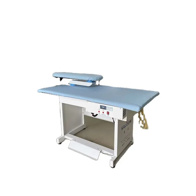【Popular】New Industrial Steam Ironing Table with Buck Fully Automatic Strong Suction Motor High Efficiency Electric Heating
【Popular】New Industrial Steam Ironing Table with Buck Fully Automatic Strong Suction Motor High Efficiency Electric Heating