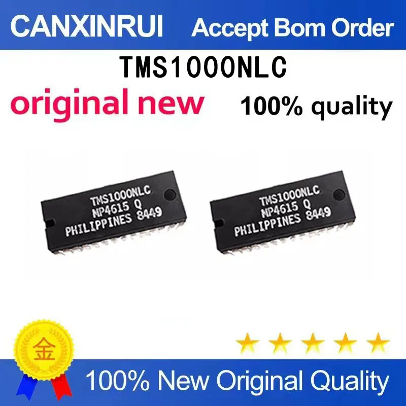 (5-100 pieces)New TMS1000NLC TMS1000NL DIP-28 direct insertion integrated chip IC
(5-100 pieces)New TMS1000NLC TMS1000NL DIP-28 direct insertion integrated chip IC