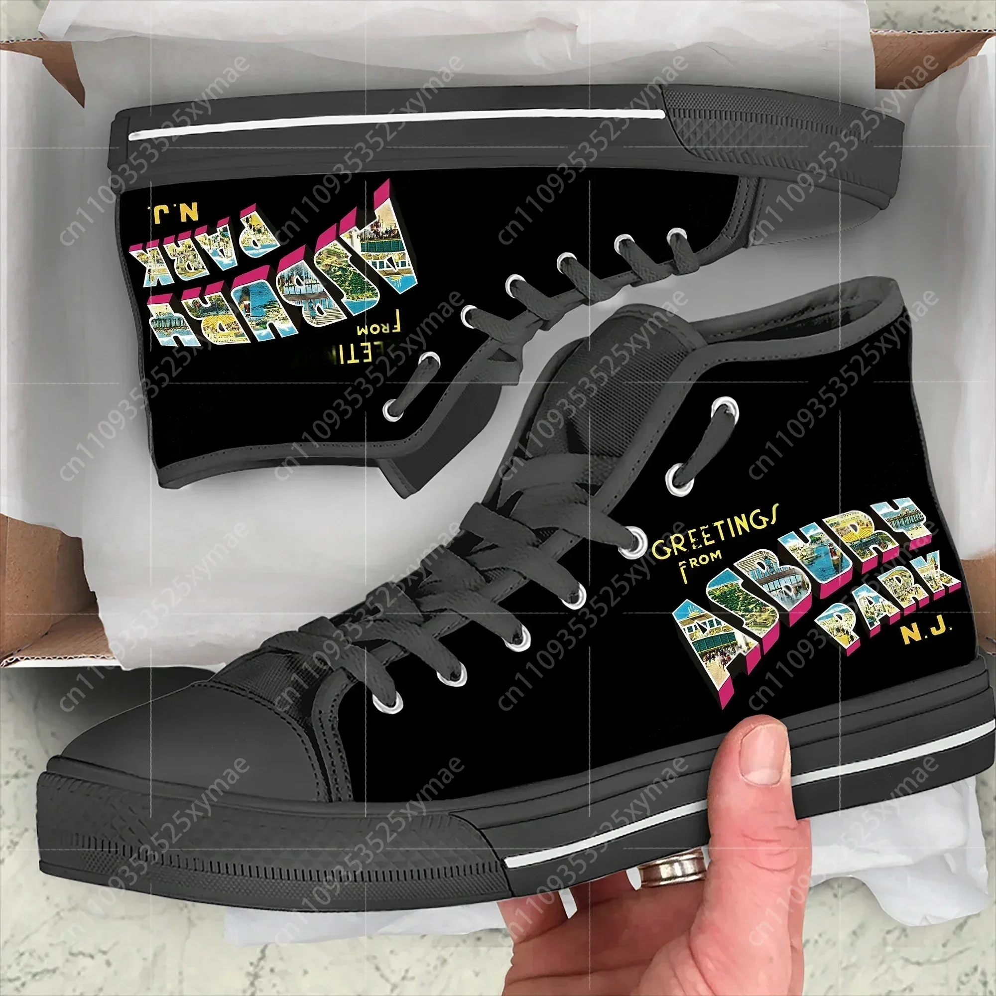 Hot Bruce Springsteen Greetings Mens Womens High Quality High Top Canvas Shoes Lightweight Fashion Sneakers Casual Board Shoe
Hot Bruce Springsteen Greetings Mens Womens High Quality High Top Canvas Shoes Lightweight Fashion Sneakers Casual Board Shoe