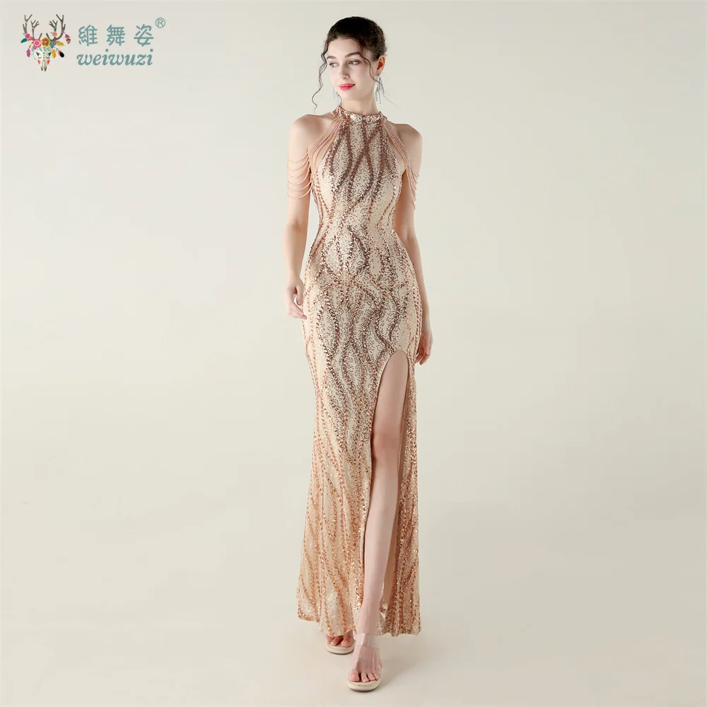 Элегантное вечернее платье для выпускного вечера, новинка 2025, сексуальное длинное платье с вырезом «рыбий хвост» для банкета, торжественное свадебное платье
Элегантное вечернее платье для выпускного вечера, новинка 2025, сексуальное длинное платье с вырезом «рыбий хвост» для банкета, торжественное свадебное платье